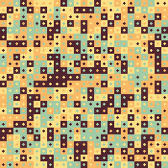 Abstract Geometric Pattern generative computational art illustration