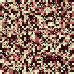 Fototapeta premium Abstract Geometric Pattern generative computational art illustration