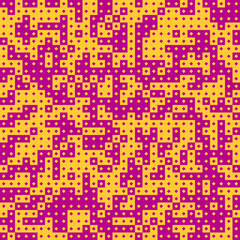 Fototapeta premium Abstract Geometric Pattern generative computational art illustration