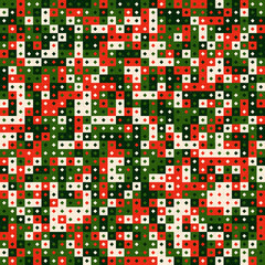 Abstract Geometric Pattern generative computational art illustration