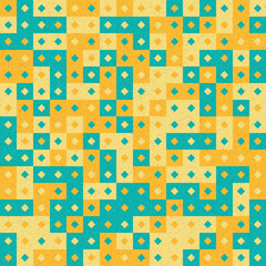Abstract Geometric Pattern generative computational art illustration