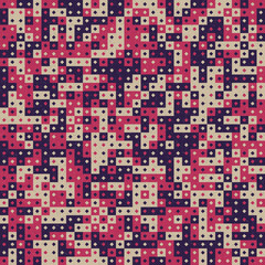 Fototapeta premium Abstract Geometric Pattern generative computational art illustration