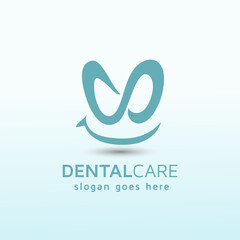 Design a logo for a modern and high smile dental office