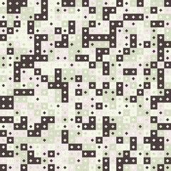 Abstract Geometric Pattern generative computational art illustration