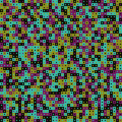 Abstract Geometric Pattern generative computational art illustration