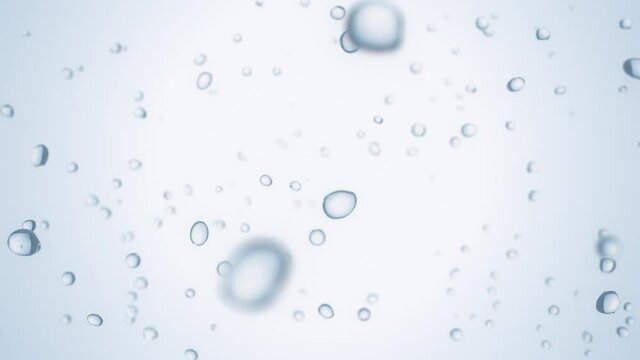 Water bubbles rising up - loop
