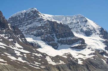 Mountain Scenery in the Columbia Icefields