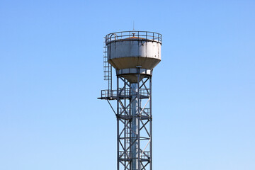 metal water tower