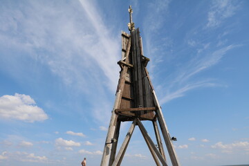 The old Kugelbake in Cuxhaven, Germany