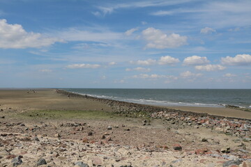Beach in Cuxhaven, Germany