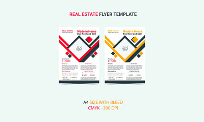 Corporate Real Estate Modern Flyer Template
