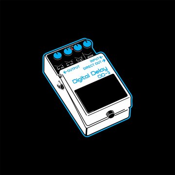 guitar pedal delay modulation 3