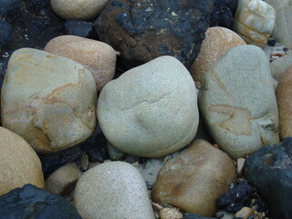 Rocas en la playa