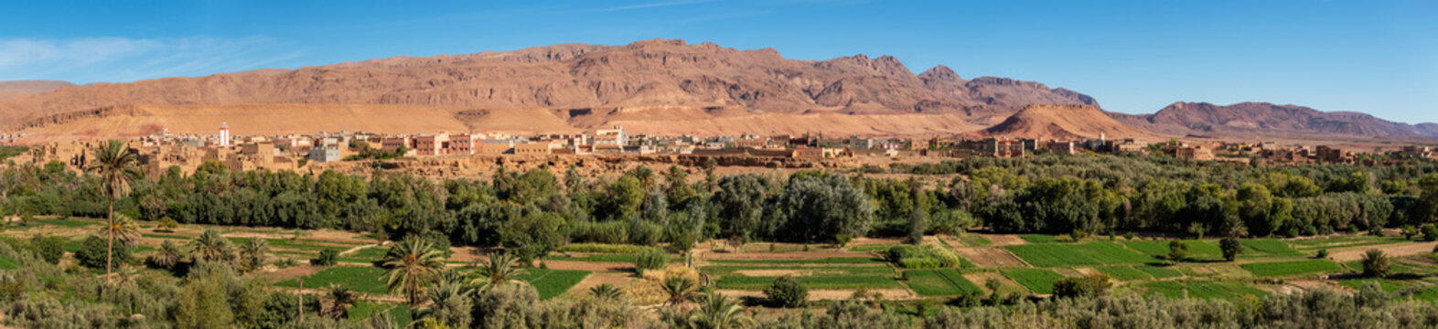 Ancient city in mountainous area
