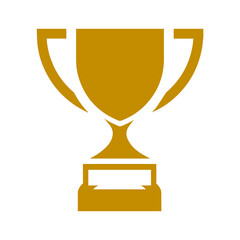 Trophy icon (Award, cup, prize icon) Vector illustration