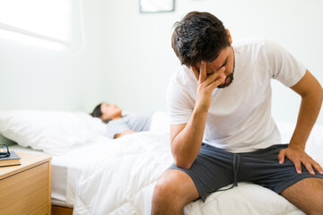 Boyfriend thinking about breaking up with his girlfriend