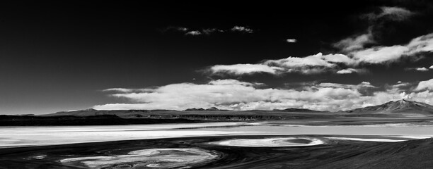 Salar de Tara. Atacama Desert, near the borders with Bolivia and Argentina.