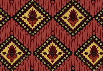 Indonesian batik motifs with very distinctive patterns. exclusive backgrounds. Vector Eps 10