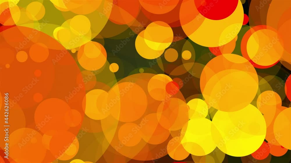 Poster abstract multicolored backdrop with many of big transparent circles. computer generated 3d render