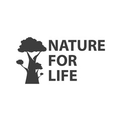 Nature And Trees Logo Design Vector