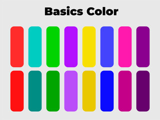 Basic color option, color palette