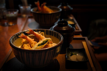 Tempura Shrimp and Peppers