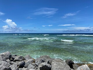 beach and sea