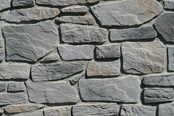 Grungy wall background with cracks, stones and paint.