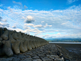 海岸テトラポット