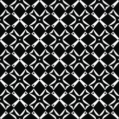 Fototapeta premium Seamless vector pattern in geometric ornamental style. 