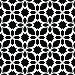 
Seamless vector pattern in geometric ornamental style. 