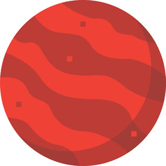 mars flat icon