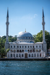 Fototapeta na wymiar İstanbul - Turkey - 07.22.2021: Hamid-i Evvel Mosque