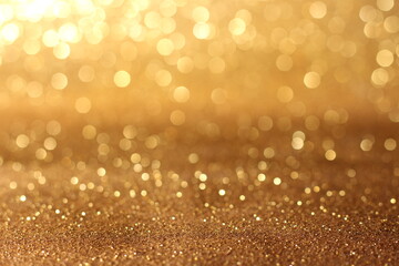 golden giltter texture christmas abstract background