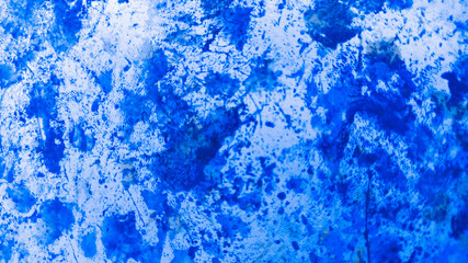 Fototapeta na wymiar Azure Abstract Brush. Navy Watercolor Shape. Cobalt Grunge Light. Blue Texture Flow. Paint Stain. Design Fluid. Art Canvas. Splash Artistic.