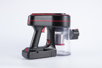 high technology electronic machines product modern luxury vacuum cleaner design in white background for house