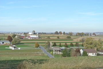 landscape in the country