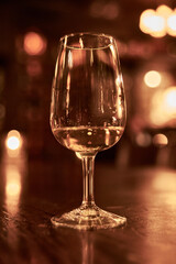 glass of wine