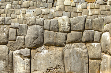 Inca wall of perfectly fitting mega stones