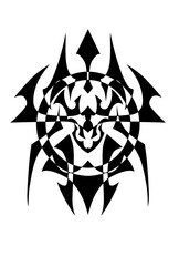 Drawing circle tribal