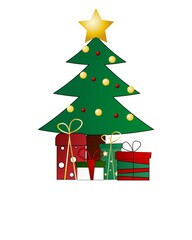  Vector Happy New Year greeting card