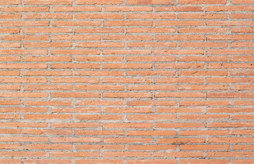 orange brick wall texture background