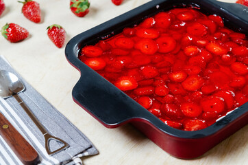 STRAWBERRY PRETZEL SALAD