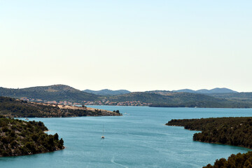 Panorama of the river Krka, Croatia!