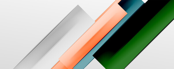 Color abstract lines trendy geometric background for business or technology presentation, internet poster or web brochure cover, wallpaper