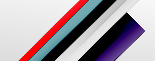Color abstract lines trendy geometric background for business or technology presentation, internet poster or web brochure cover, wallpaper