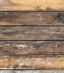 Wooden boards as an abstract