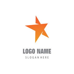 Obraz premium star logo design / emblem logo design inspiration