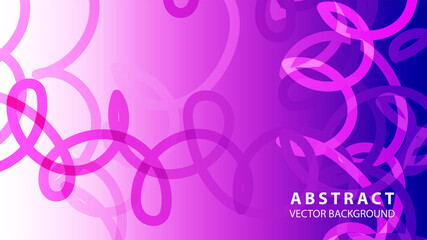 Obraz premium Abstract Colorful Curve Line Background with gradient color - vector