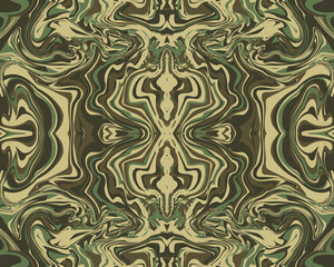 Seamless abstract marble pattern. Hand drawn vector background. Trendy textile, fabric, wrapping